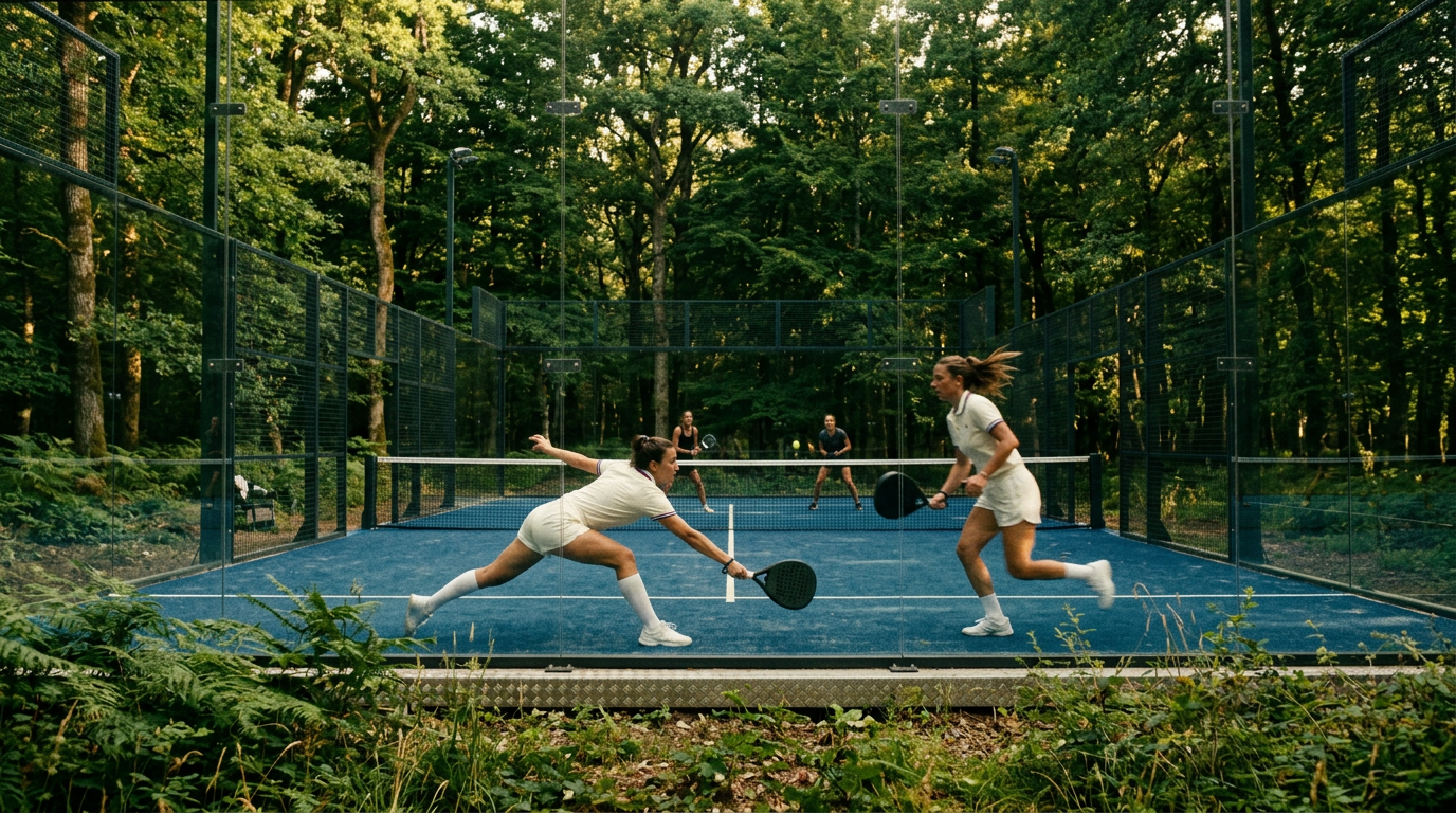 Hexagon Paddle — Action